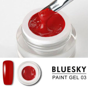Bluesky Cosmetics - Red Gel Paint - #DK03