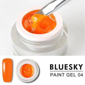Bluesky Cosmetics - Orange Gel Paint - #DK04