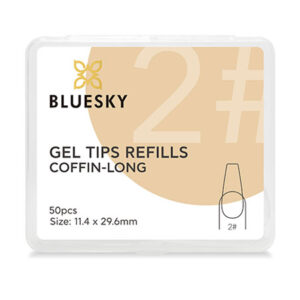 Soft Gel Tips (Coffin) - REFILLS