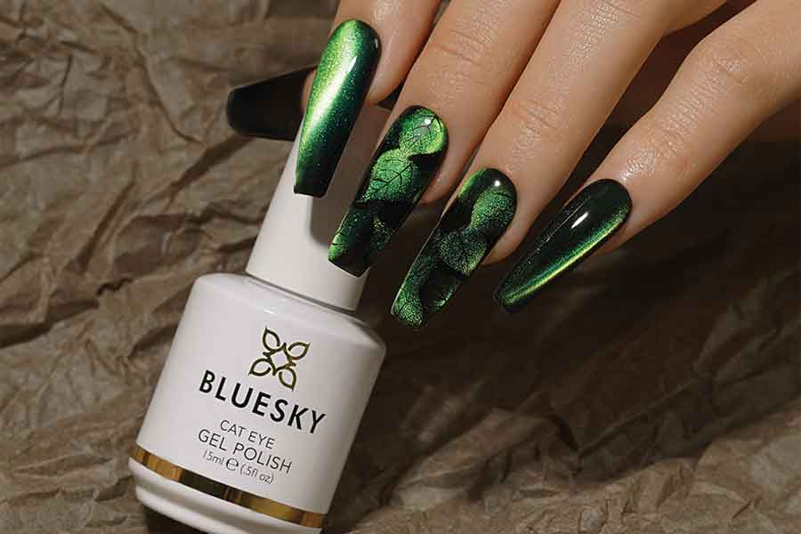 Bluesky’s Glowing Gem Cat Eye Gel Colors